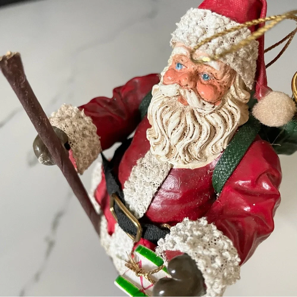 Vintage Santa Ornament - Clothtique Possible Dreams